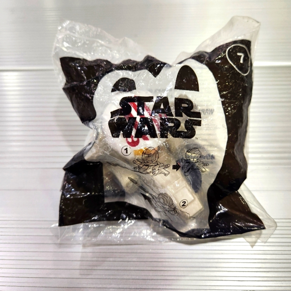 New 2021 McDonald’s Happy Meal Toy #7 Rey Star Wars Lucasfilm Shooter Sealed